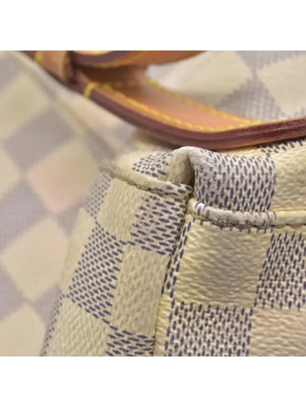 $2120 2016 Louis Vuitton Damier Azur Sperone Backpack SR2186